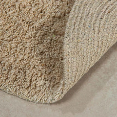 Tapete Banheiro Oval Bege Cód. 9796 / 0,40m X 0,60m