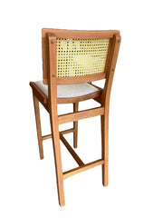 Banqueta Aster Palhinha/Linho