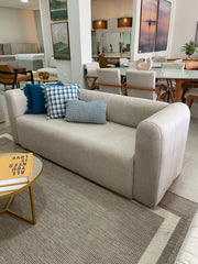 Sofá Fixo Hibisco 2,06 M Linho