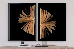 Quadro Livros / 100x150cm (Composição)