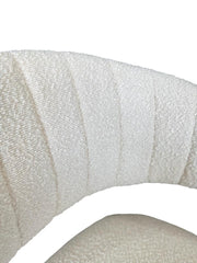 CADEIRA MARA BOUCLE OFF WHITE