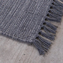 TAPETE KILIM MALLANI DUPLA FACE 0,60 X 1,80 CINZA/UNICO-7908405101427