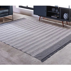 TAPETE KILIM MALLANI DUPLA FACE 0,60 X 1,80 CINZA/UNICO-7908405101427