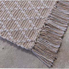 TAPETE KILIM ADALLI DUPLA FACE 0,60 X 1,80 BEGE/UNICO-7908405101250