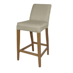 Banqueta Jade Linho LARVIG Bege