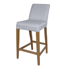 Banqueta Jade Linho LARVIG Cinza