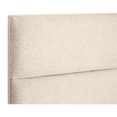 Cabeceira Alamanda Casal 1,40M Linho - Estrutura Madeira LARVIG