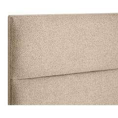 Cabeceira Alamanda Casal 1,40M Linho - Estrutura Madeira LARVIG