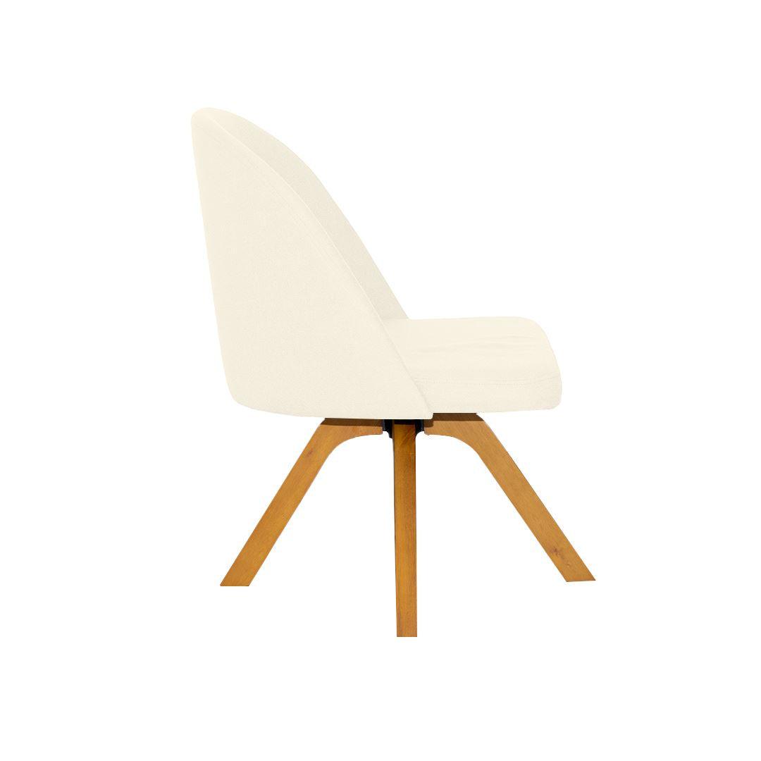 Cadeira Lily Linho - Estrutura Madeira LARVIG