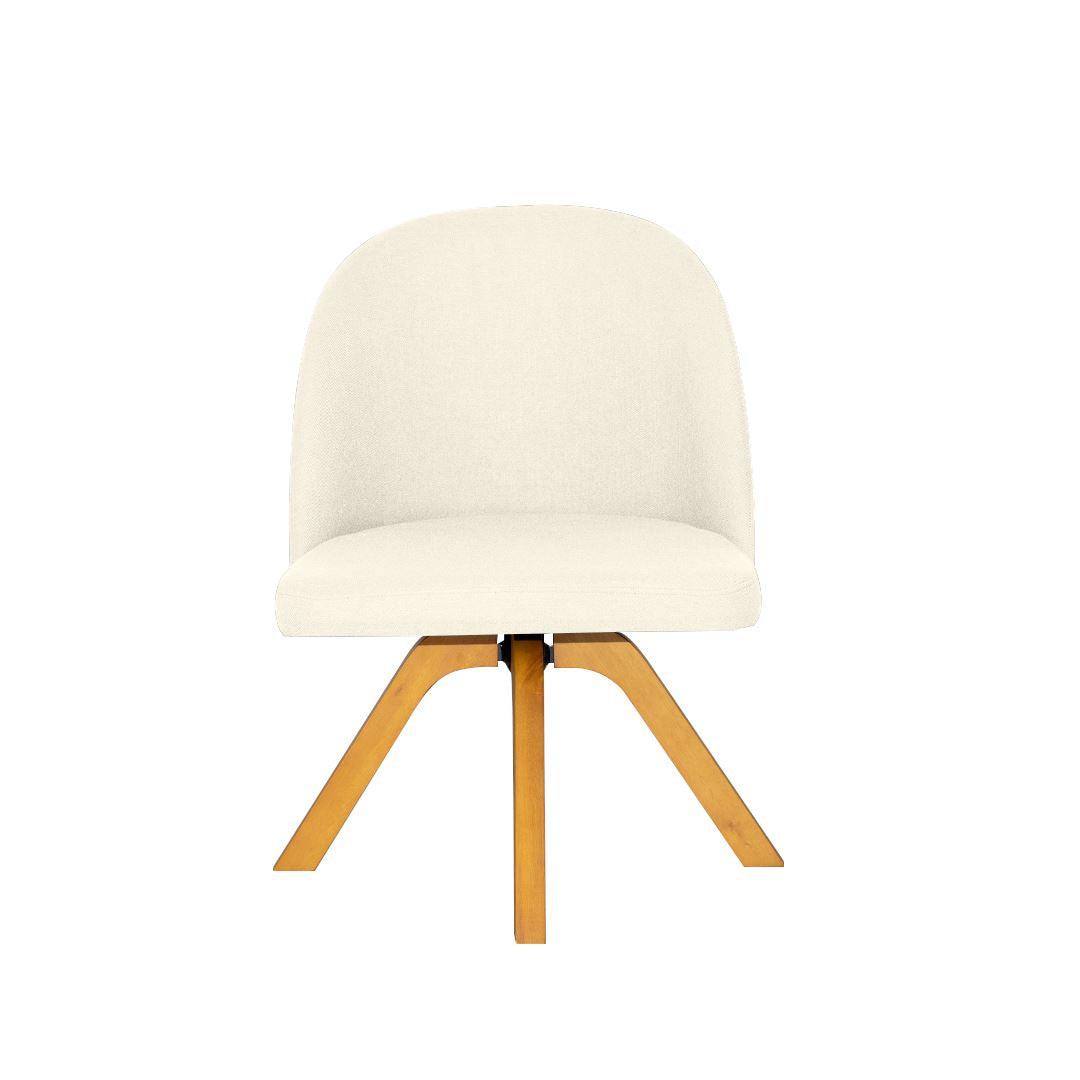 Cadeira Lily Linho - Estrutura Madeira LARVIG