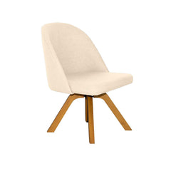 Cadeira Lily Linho - Estrutura Madeira LARVIG Marrom