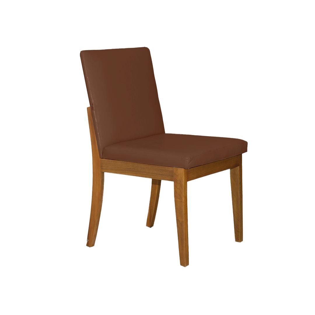 Cadeira Magnólia Factor - Estrutura Madeira LARVIG Marrom