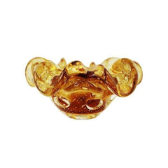Cinzeiro em Cristal Murano Pequeno - Ambar
