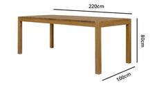 Conjunto de Mesa Torênia c/6 Cadeiras LARVIG