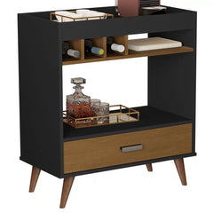 APARADOR JB 4041 LUXO PRETO/NATURE