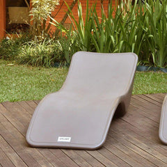 Espreguiçadeira Holly 1 Lugar Vasart Taupe