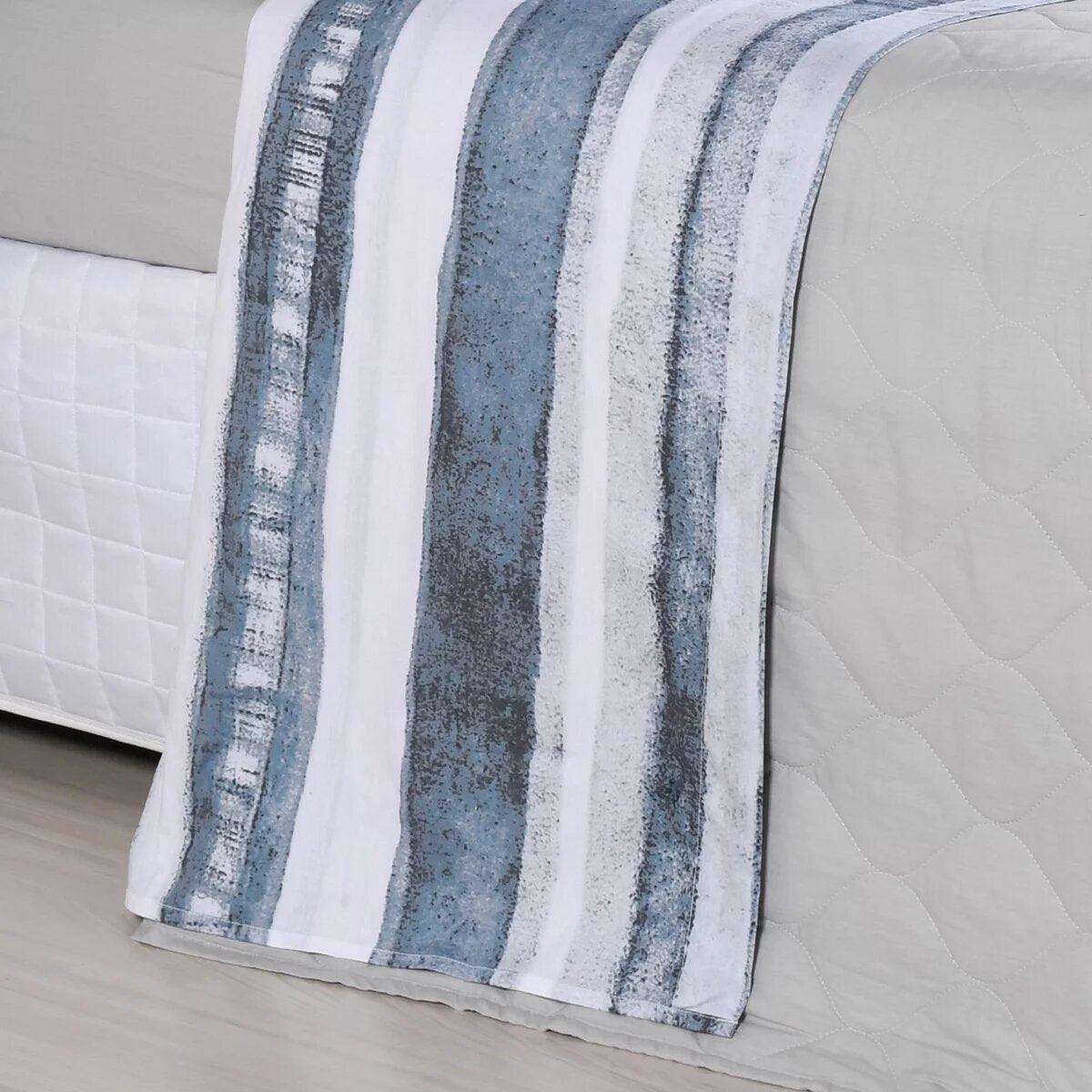 Jogo de Cama 200 Fios Estampado Stripes Tessi
