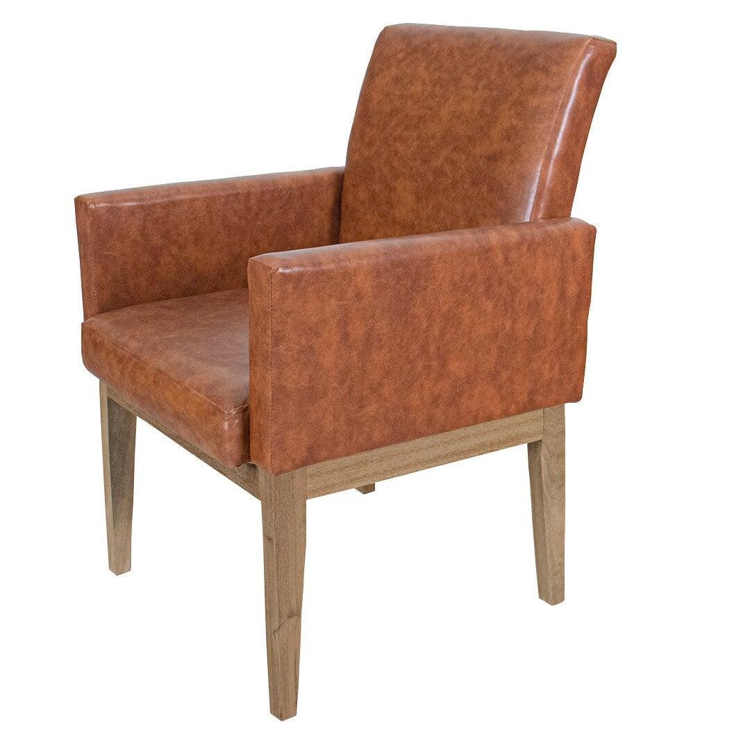 Poltrona Amaryllis Factor Larvig E Marrom