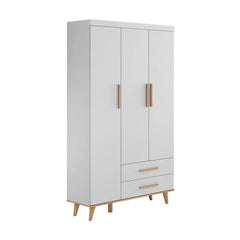 Roupeiro Infantil 3 Portas CAROLINA BABY Branco