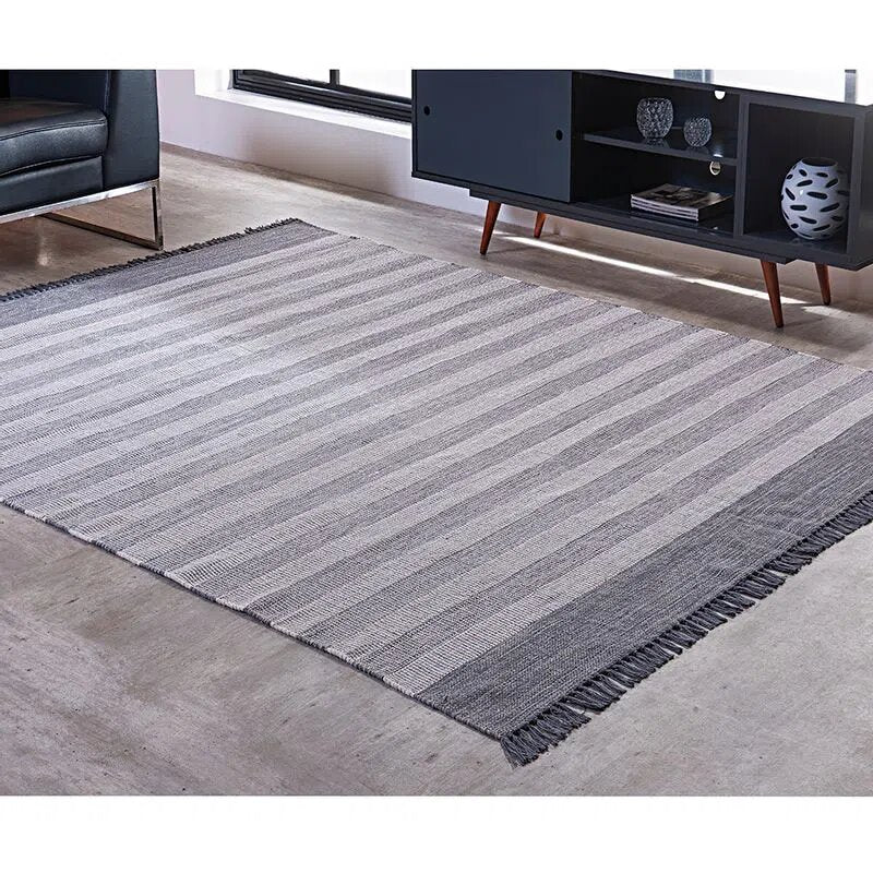 TAPETE KILIM MALLANI DUPLA FACE 0,60 X 1,80 CINZA/UNICO-7908405101427