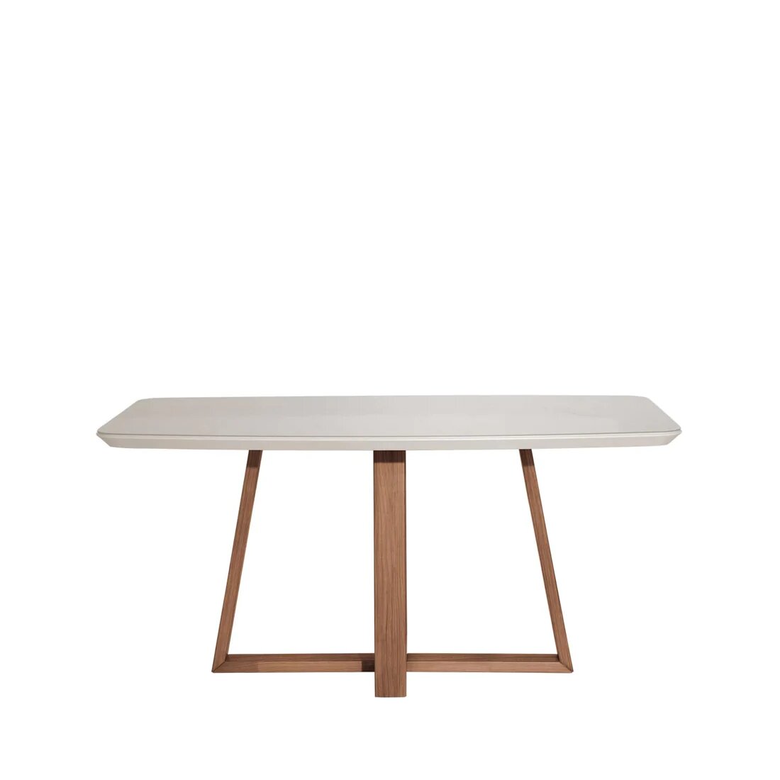 MESA PETRA 1,60 X 0,90 OFF WHITE