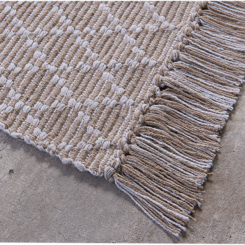 TAPETE KILIM ADALLI DUPLA FACE 0,60 X 1,80 BEGE/UNICO-7908405101250