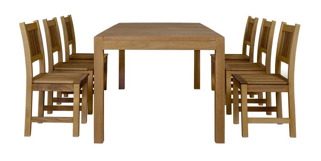 Conjunto de Mesa Torênia c/6 Cadeiras LARVIG 